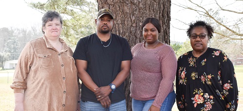 Winners are (Left to Right) Michaela Griffith, Donnie McDonald, Layken Milsap, & Melisha Nunez.